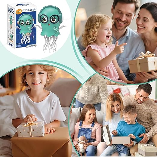 πͺΌπ Premium Quality Dancing Jellyfish Musical Toy with Lights & Motion Sensor