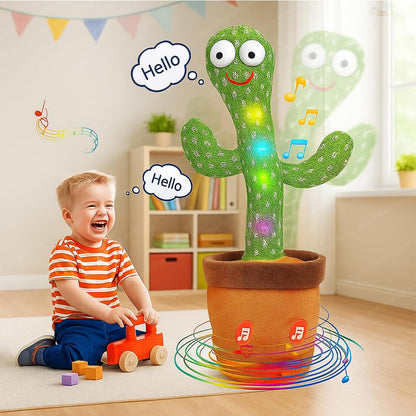 🌵 Best Quality Dancing & Talking Cactus Toy – Interactive Musical Plush