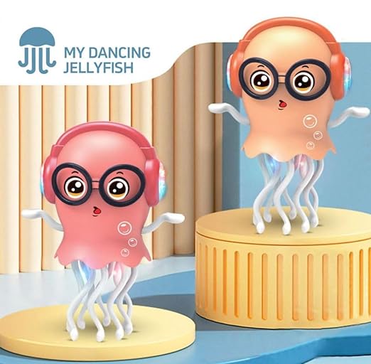 🪼💃 Premium Quality Dancing Jellyfish Musical Toy with Lights & Motion Sensor