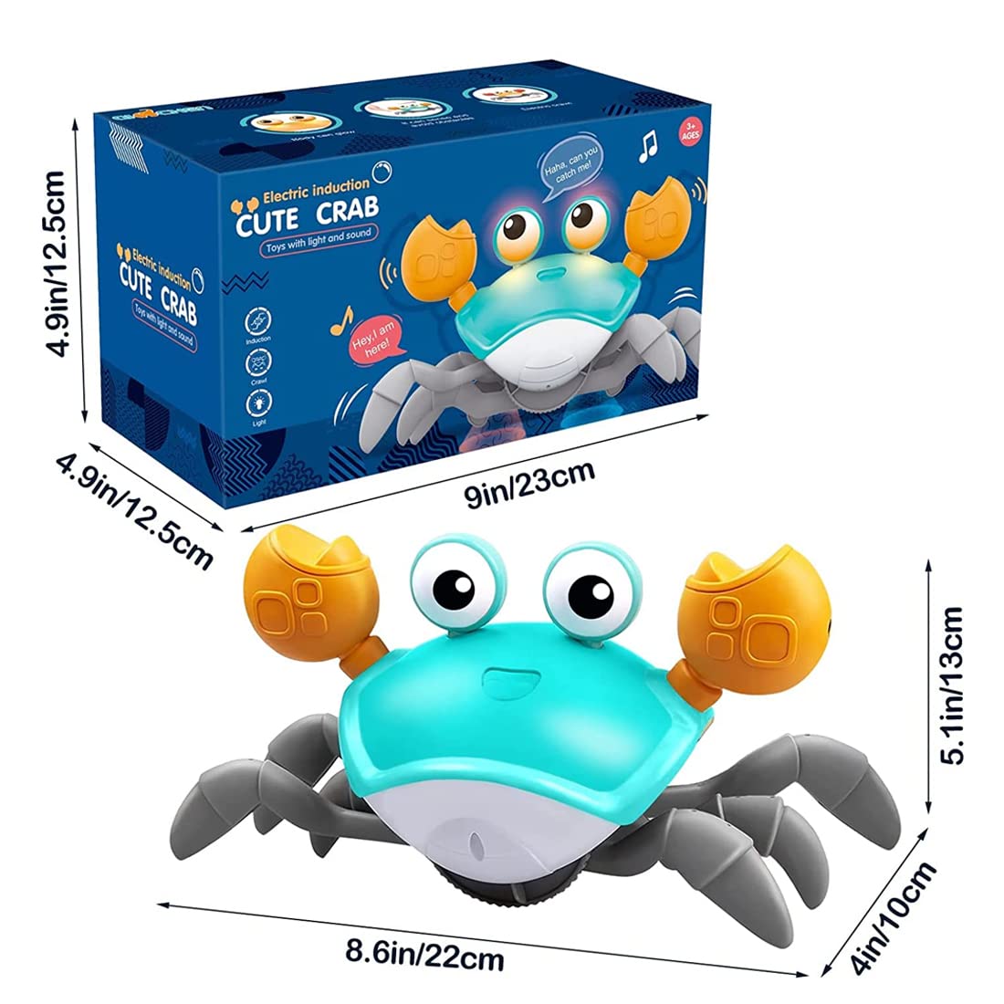 Superior Quality Crawling Crab Toy