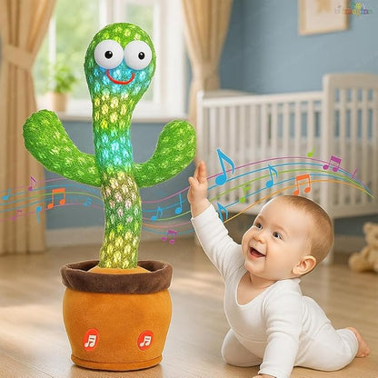 🌵 Best Quality Dancing & Talking Cactus Toy – Interactive Musical Plush